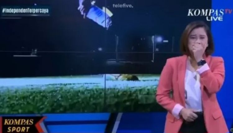 Presenter KompasTV Menangis di Hari Terakhir Kerja