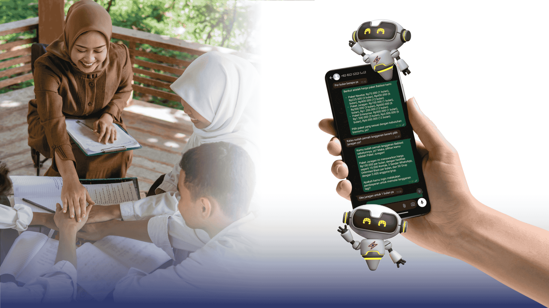 Peningkatan Efektivitas Belajar Siswa dengan AI Chatbot WhatsApp dalam Dunia Pendidikan Indonesia