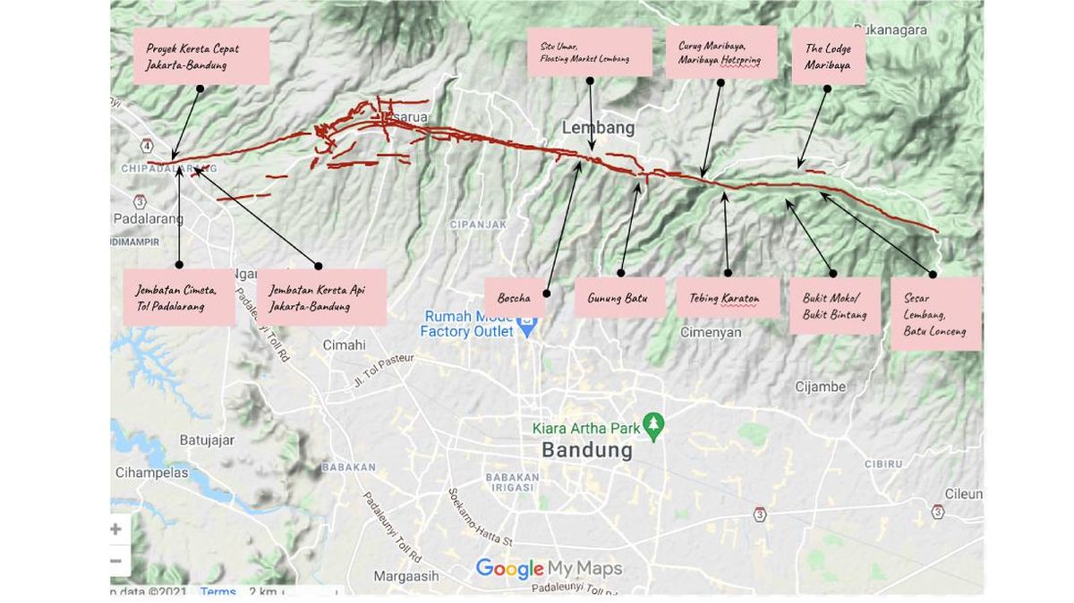 Sesar Lembang: Ancaman Gempa Besar dan Aktivitas yang Mulai Meningkat