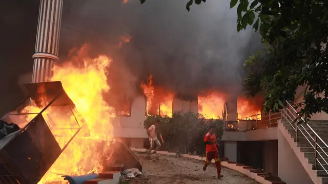 Gedung Parlemen hingga Hotel Mewah, Aksi Protes Massa Nepal Targetkan Kaum Elite