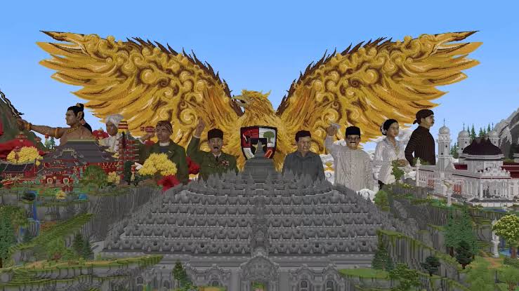 Indonesia Juara Kompetisi Build Minecraft MrBeast