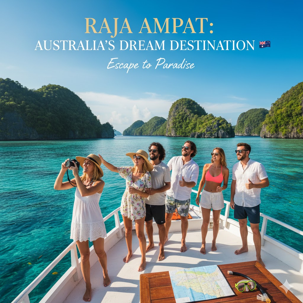 Raja Ampat Dipromosikan Jadi Destinasi Selam Impian Turis Australia