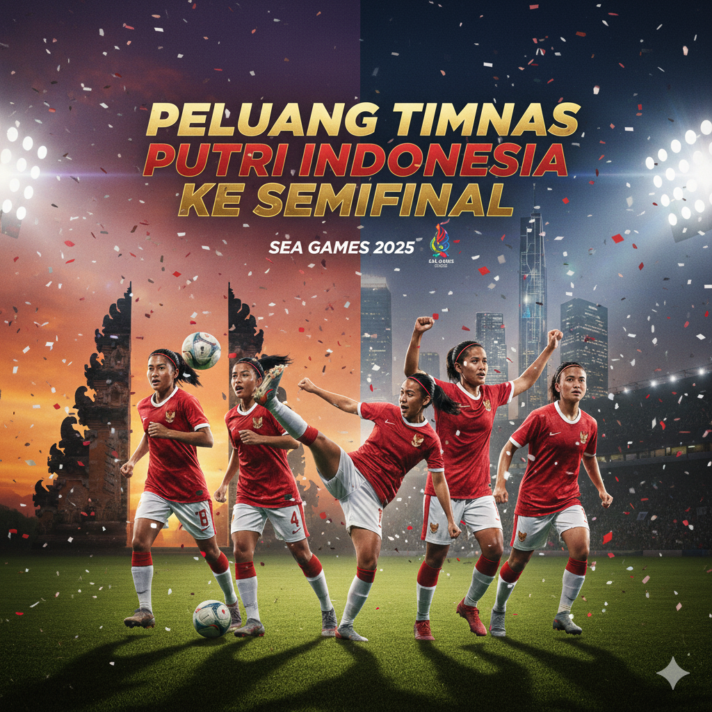 Peluang Besar Timnas Putri Indonesia ke Semifinal SEA Games 2025