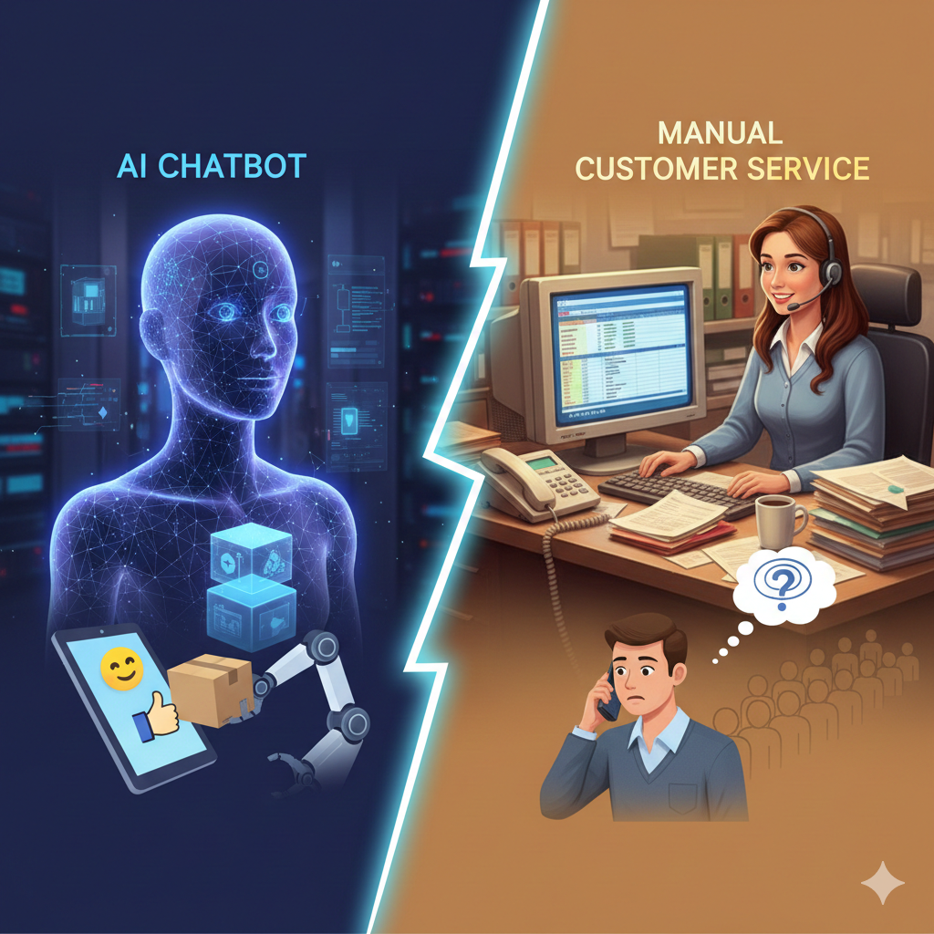 AI Chatbot vs Customer Service Manual: Mana Lebih Efektif?