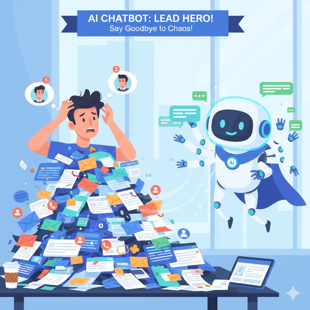 Berhenti Kehilangan Lead: Cara AI Chatbot Menyelamatkan Penjualan yang Tercecer