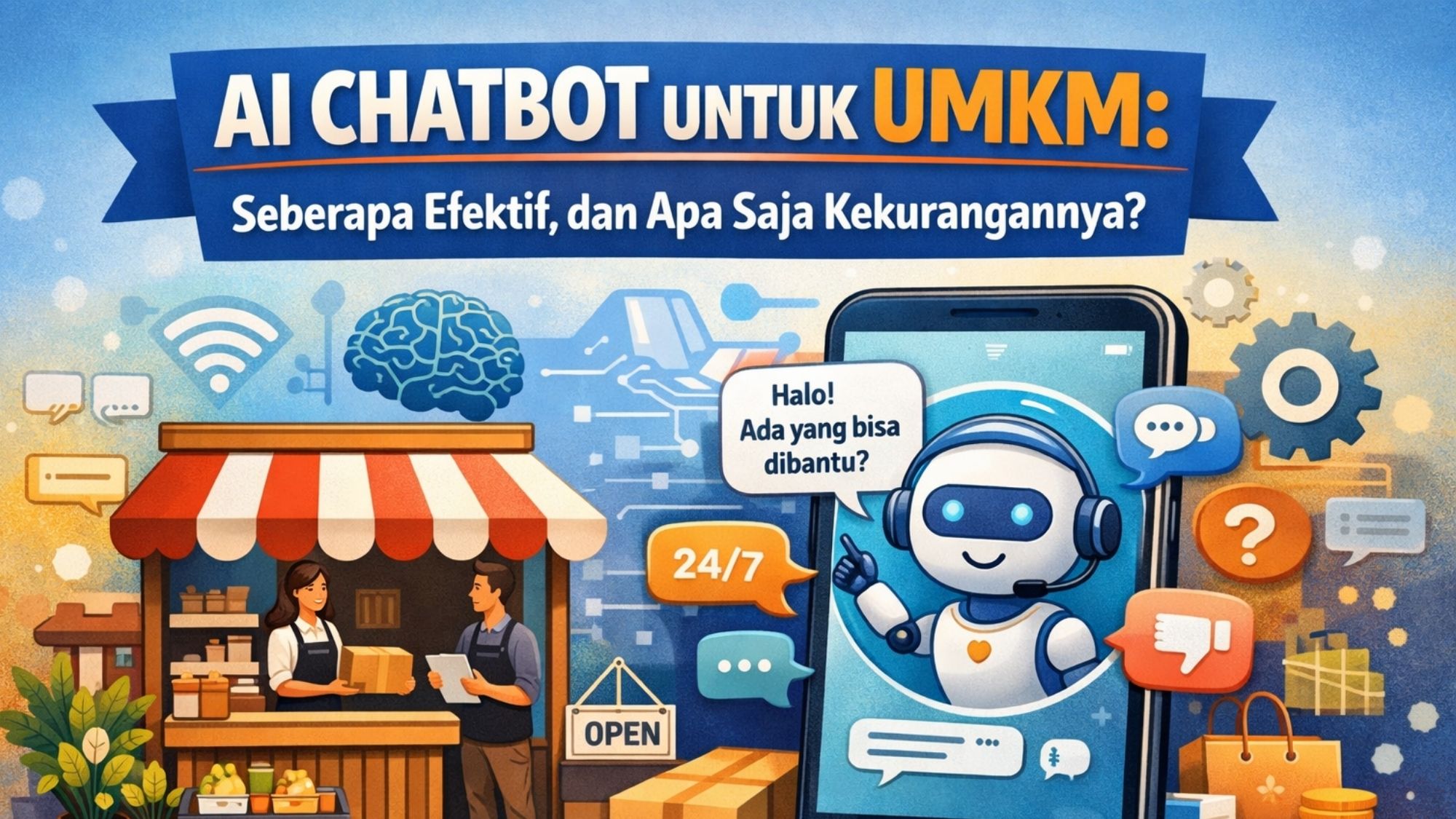AI Chatbot untuk UMKM: Seberapa Efektif, dan Apa Saja Kekurangannya?