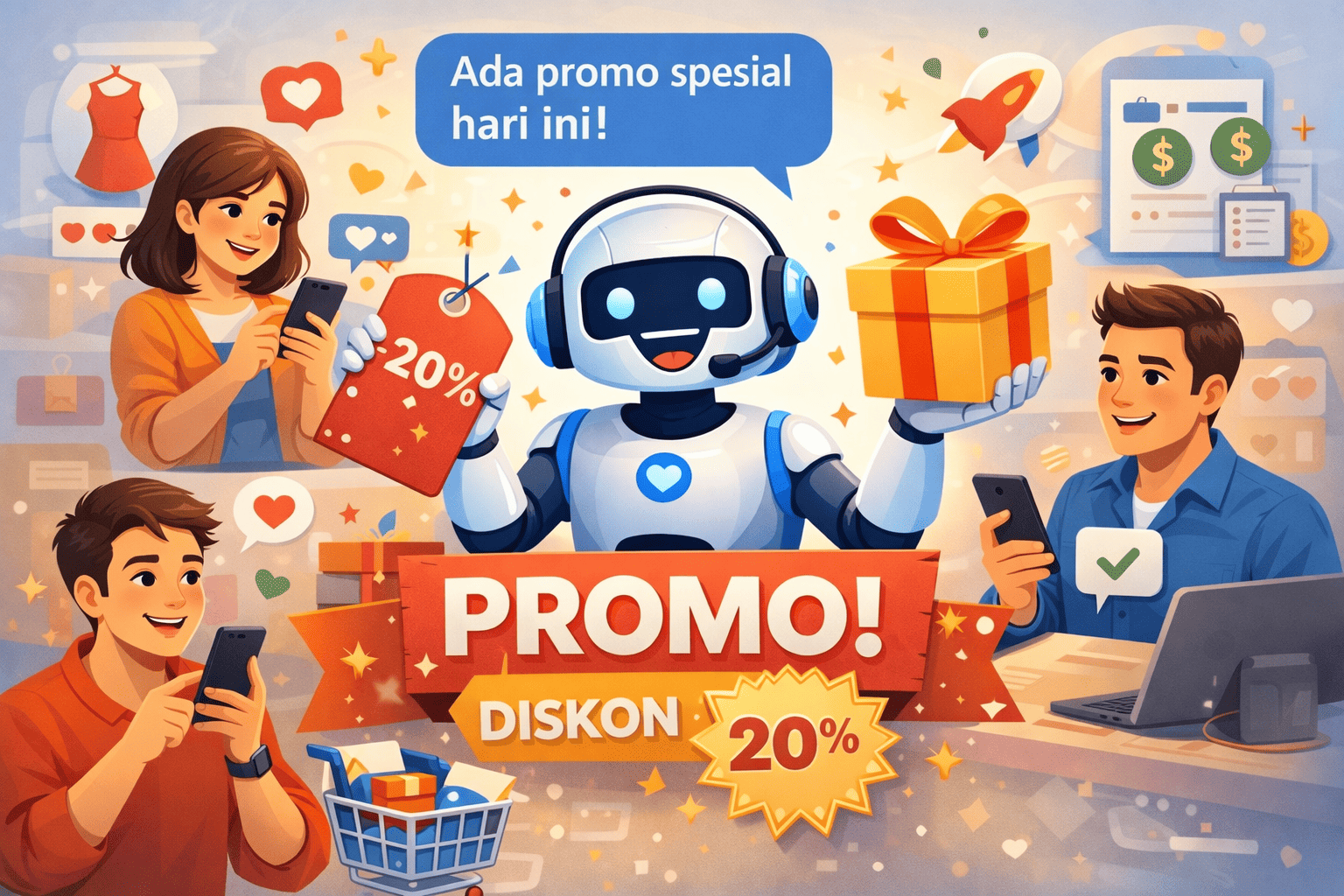 Chatbot yang Bisa Jawab Harga dan Promo Otomatis, Solusi Penjualan Lebih Efisien