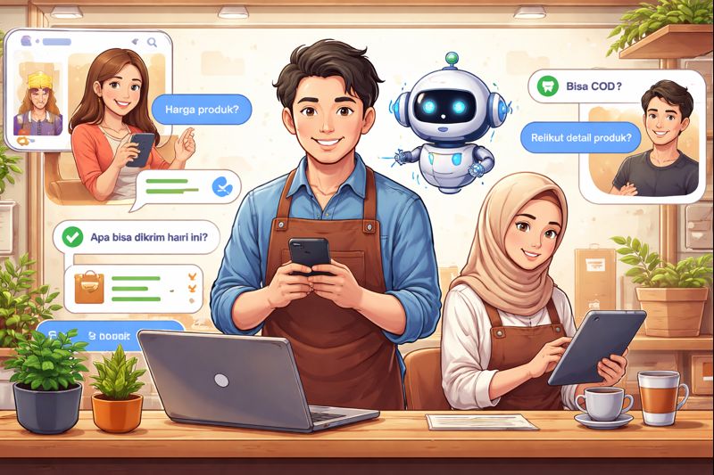 AI Chatbot Jadi Kunci UMKM Indonesia Mengelola Customer dan Menaikkan Omset