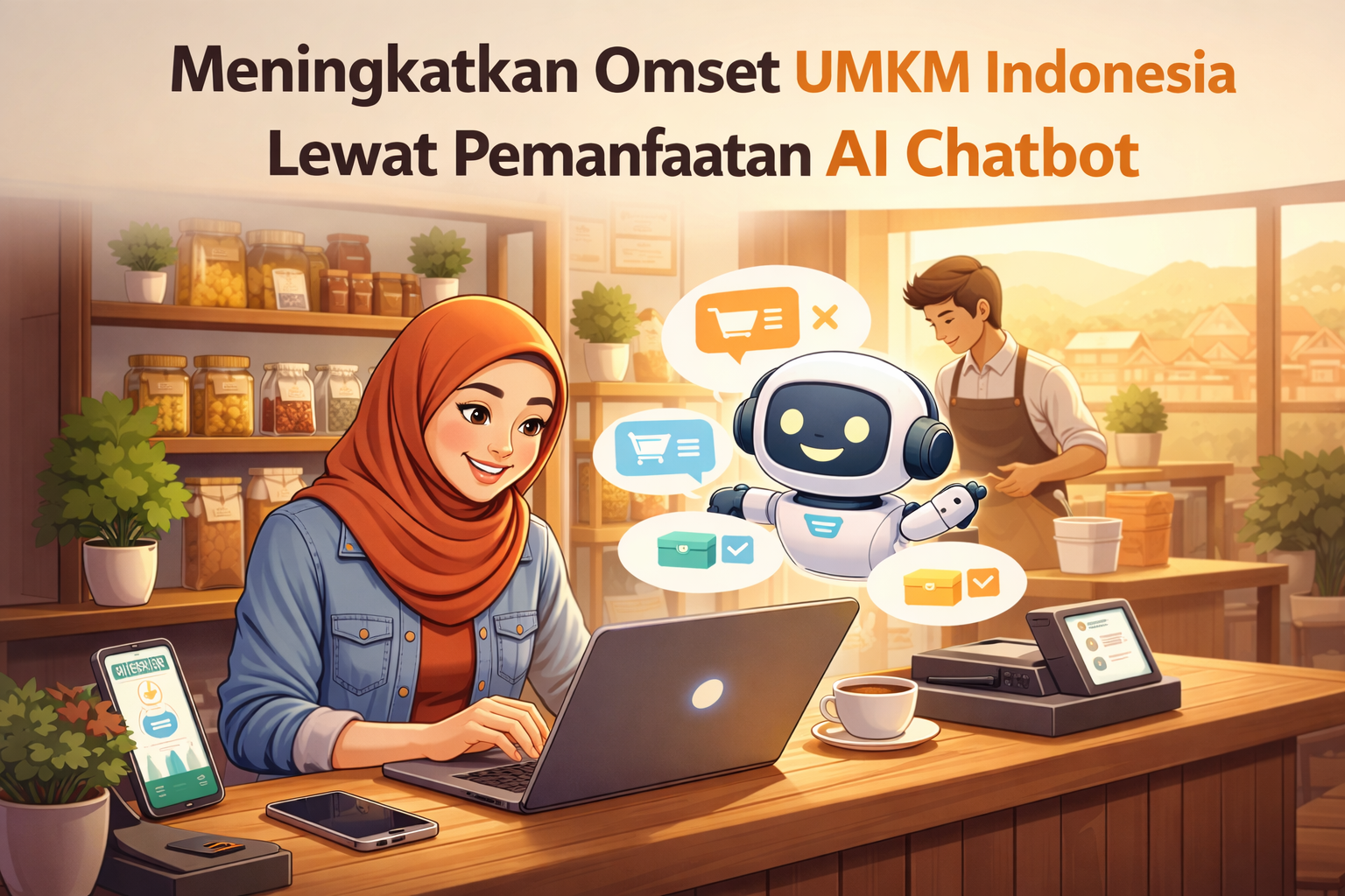 Meningkatkan Omset UMKM Indonesia Lewat Pemanfaatan AI Chatbot