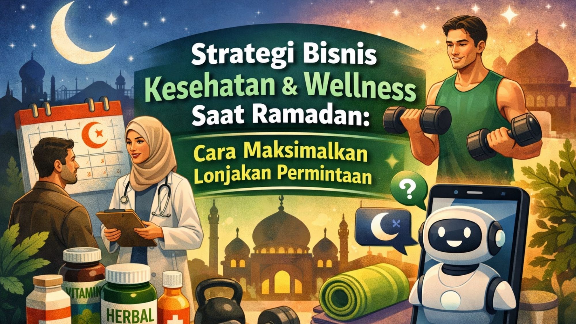 Bisnis Kesehatan & Wellness Saat Ramadan: Lonjakan Permintaan dan Peran Chatbot dalam Mengelola Traffic
