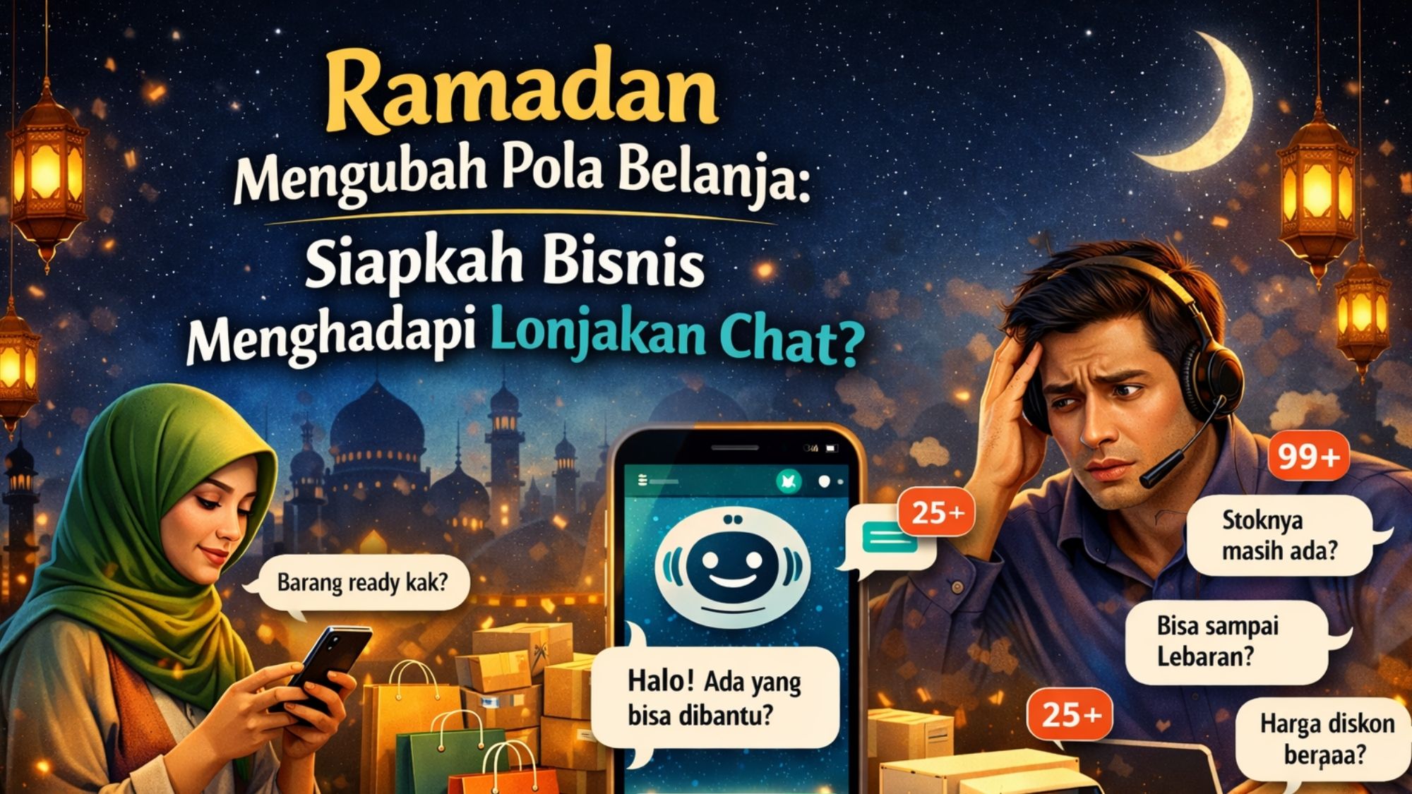 Ramadan Mengubah Pola Belanja: Siapkah Bisnis Menghadapi Lonjakan Chat?
