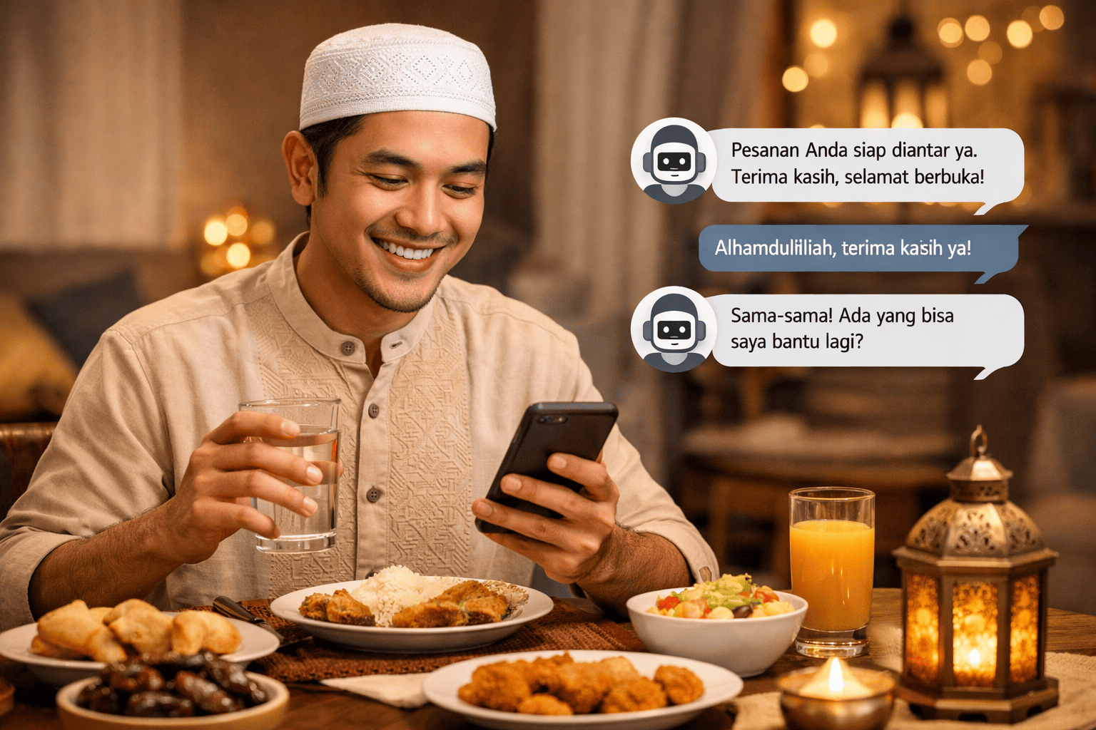 AI Chatbot untuk Bulan Puasa Ramadhan: Solusi Otomatisasi Bisnis yang Tetap Responsif 24 Jam