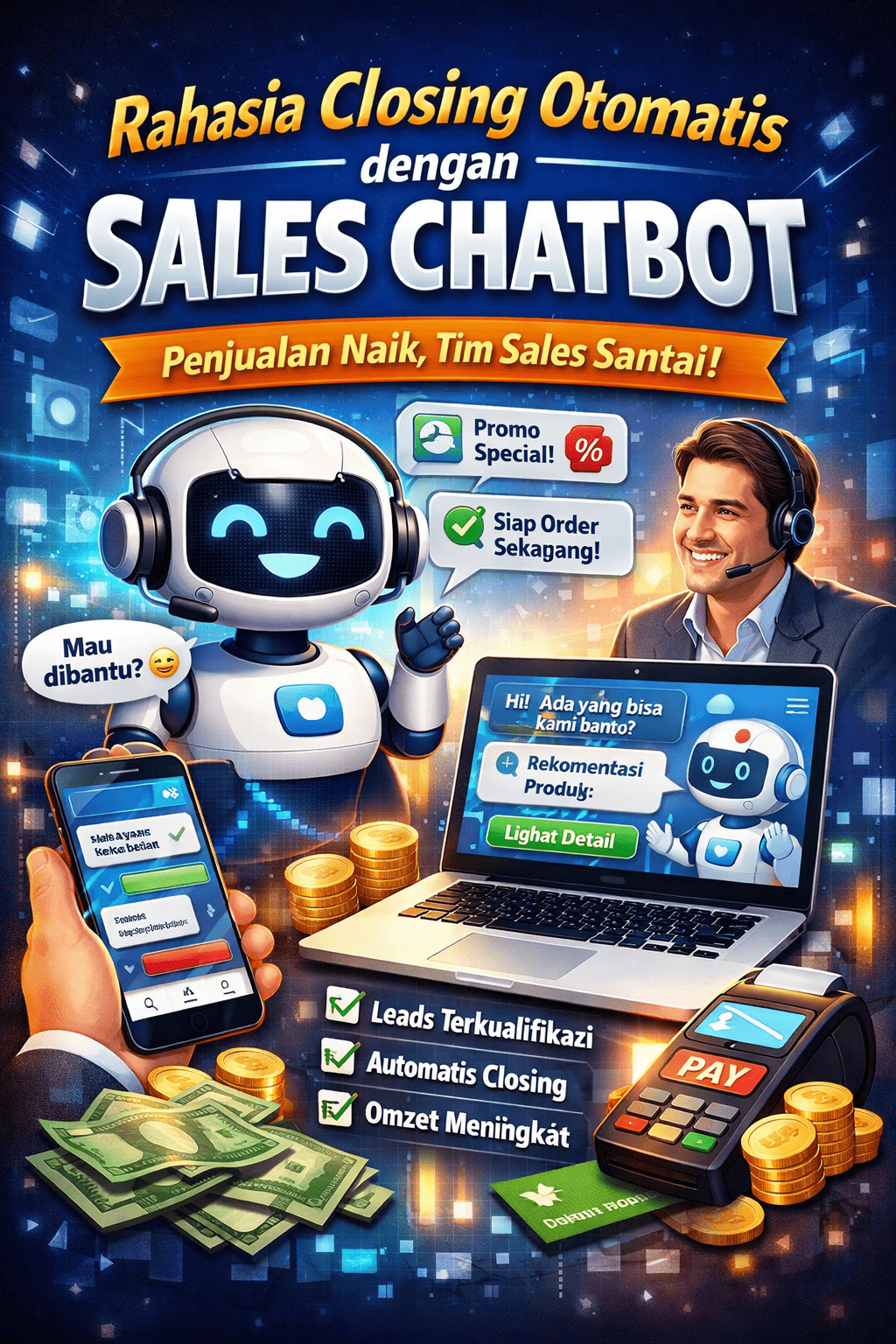 Cara Mengubah Chat Jadi Uang: Strategi Sales Chatbot yang Terbukti Ampuh