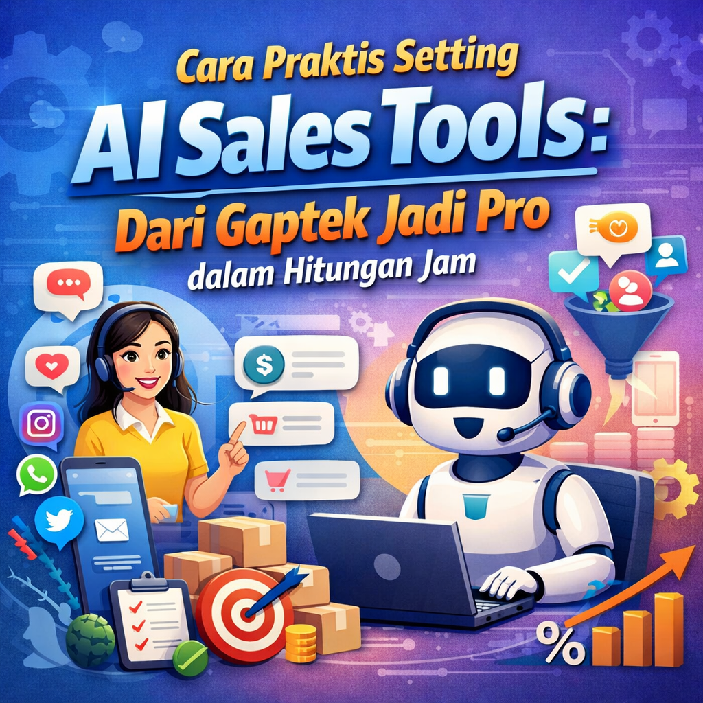 Cara Praktis Setting AI Sales Tools: Dari Gaptek Jadi Pro dalam Hitungan Jam