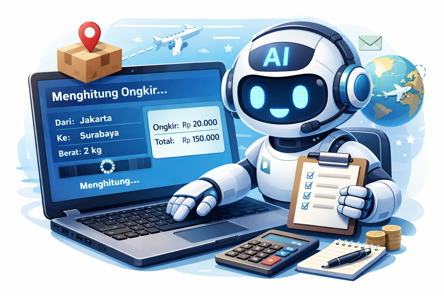 Sales Chatbot Bisa Menghitung Ongkir: Cara Baru Melayani Pembeli Tanpa Ribet