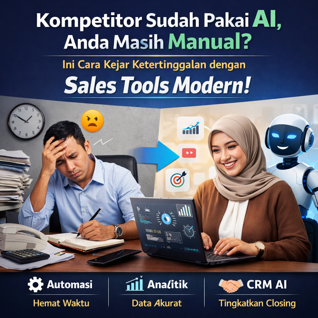 Kompetitor Sudah Pakai AI, Anda Masih Manual? Ini Cara Kejar Ketertinggalan dengan Sales Tools Modern