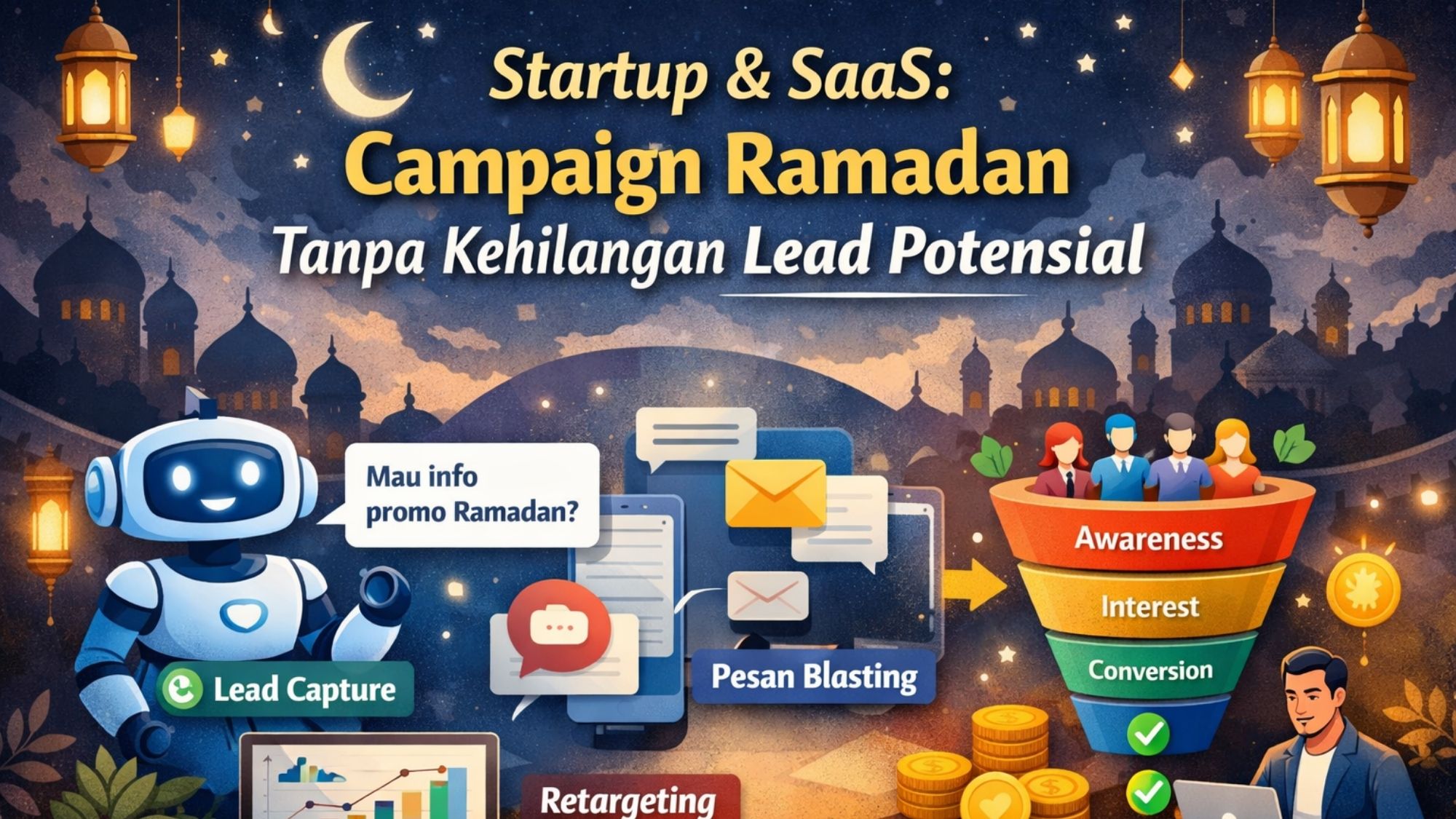 Startup & SaaS: Campaign Ramadan Tanpa Kehilangan Lead Potensial