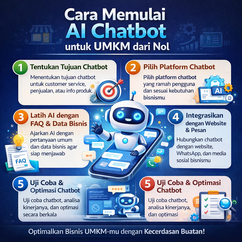 Cara Memulai AI Chatbot untuk Bisnis dari Nol