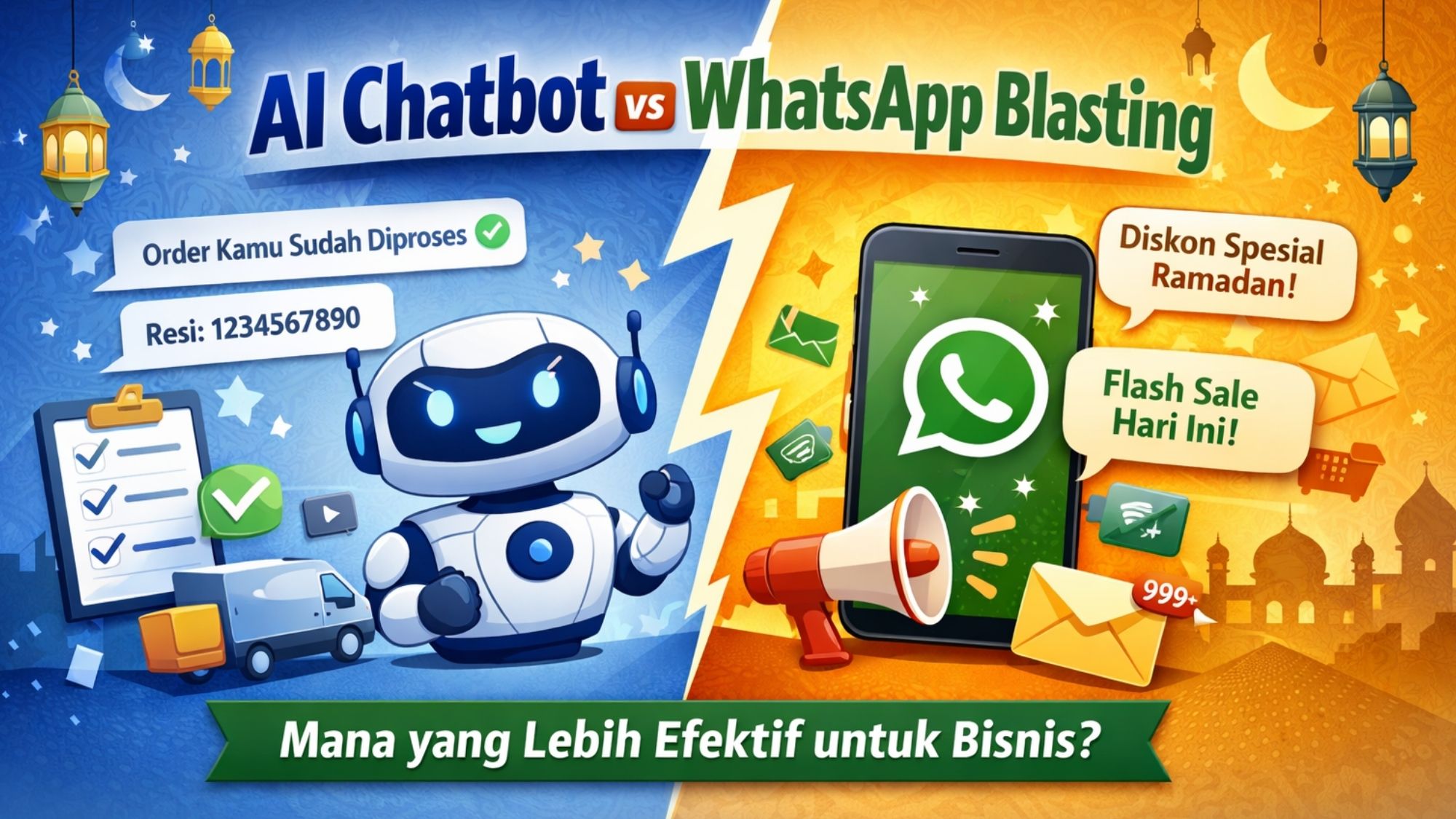 AI Chatbot vs WhatsApp Blasting: Mana yang Lebih Efektif untuk Bisnis?