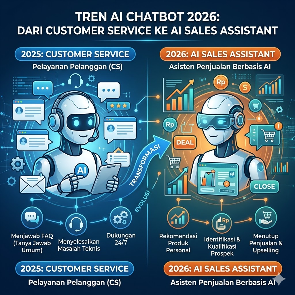 Trend AI Chatbot 2026: Dari Customer Service ke AI Sales Assistant