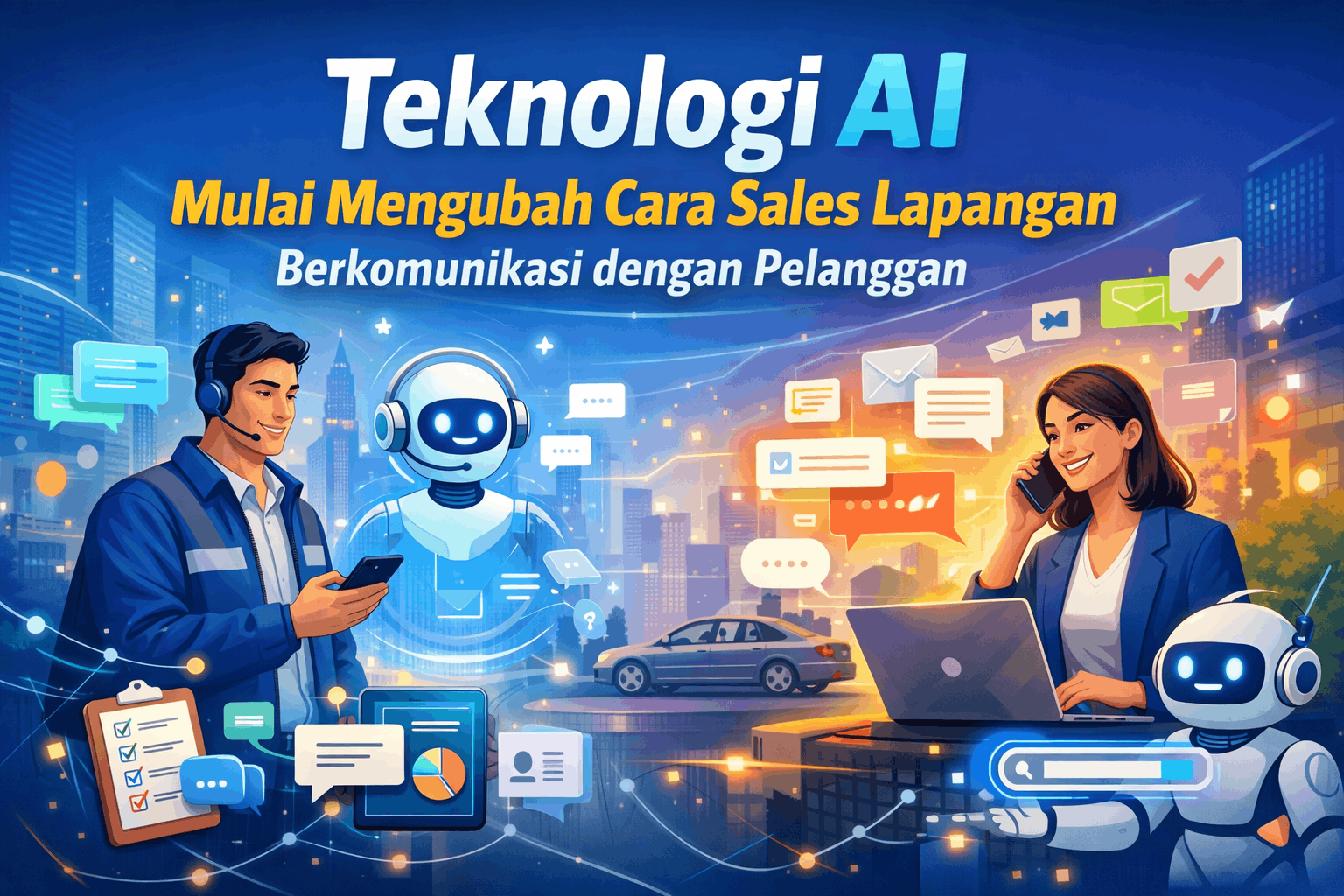 Teknologi AI Mulai Mengubah Cara Sales Lapangan Berkomunikasi dengan Pelanggan