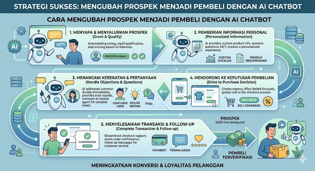 Cara Mengubah Prospek Menjadi Pembeli dengan Menggunakan AI Chatbot