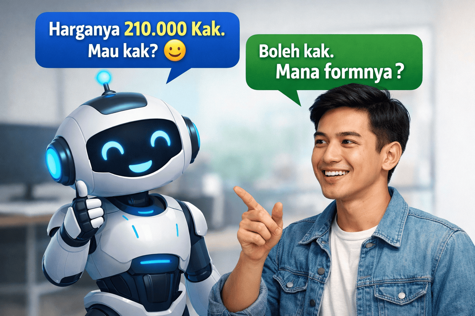 Sales AI Chatbot untuk Penjualan WiFi Berdasarkan Zona Wilayah 