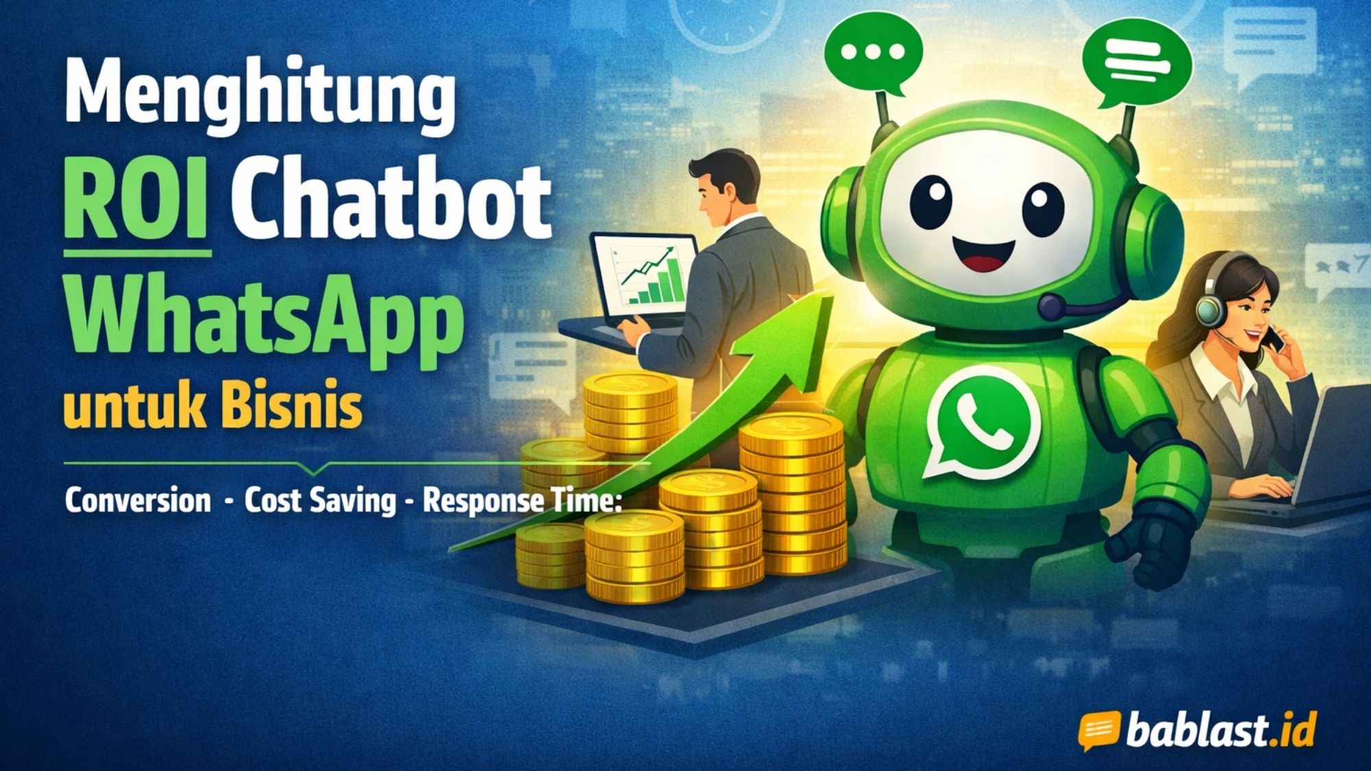 Cara Menghitung ROI Chatbot WhatsApp untuk Bisnis (dan Kenapa Banyak yang Salah Ukur)