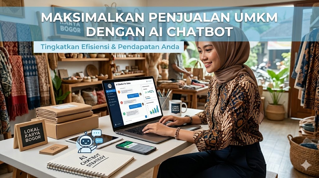 Maksimalkan penjualan UMKM dengan AI Chatbot