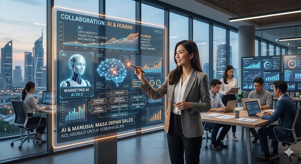 Masa Depan Sales: Apakah AI Akan Menggantikan Tim Marketing?