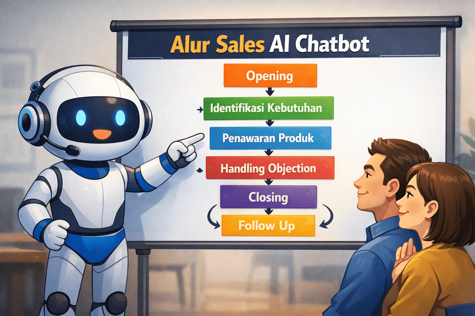 Pentingnya Menentukan Alur dalam Sales AI Chatbot
