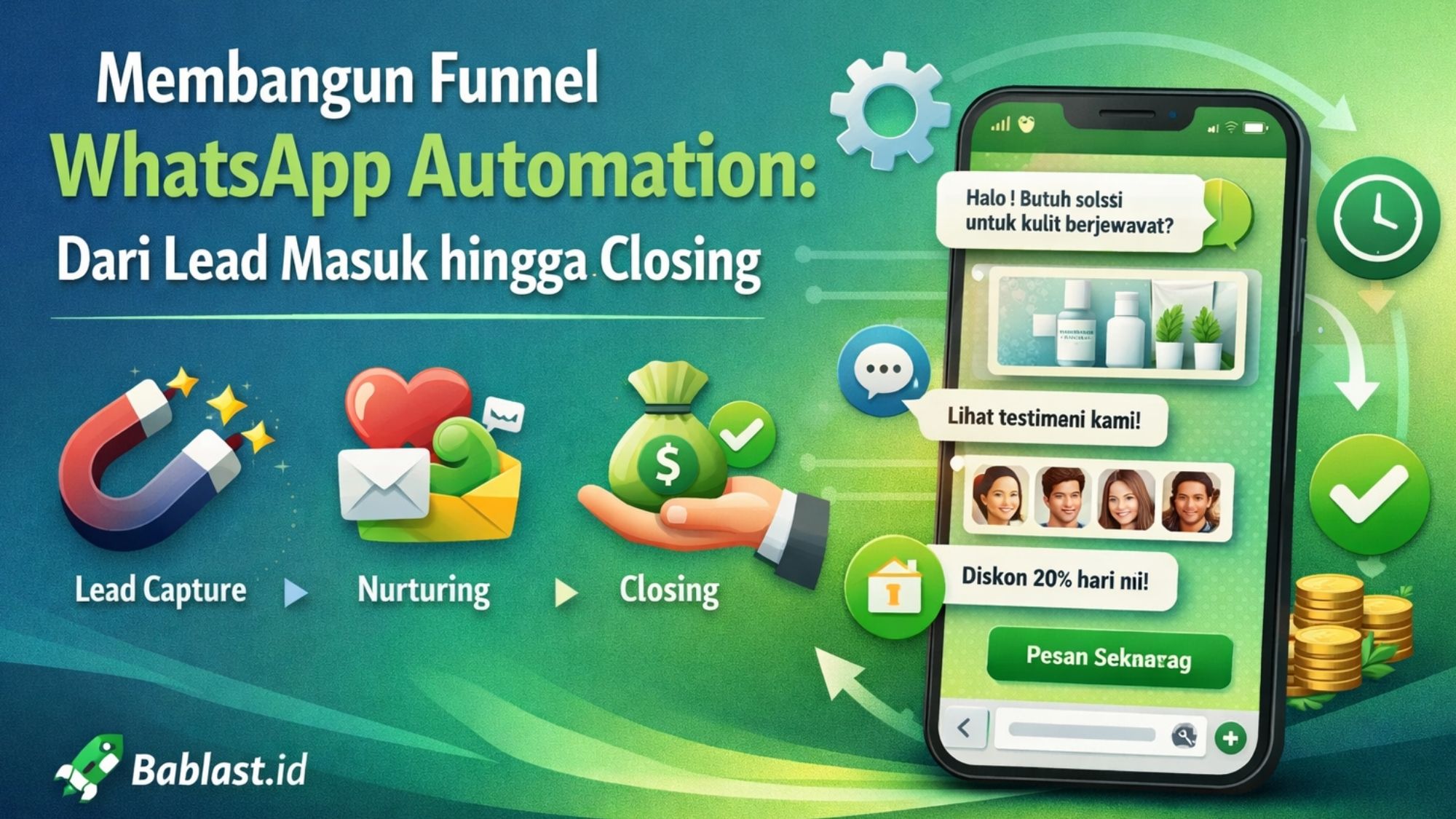 Membangun Funnel WhatsApp Automation: Dari Lead Masuk Sampai Closing