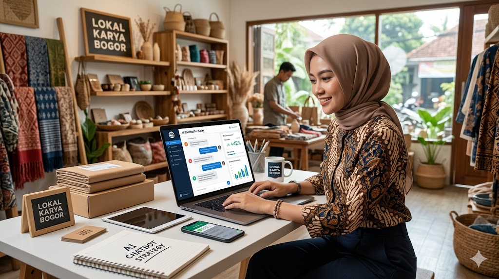 Maksimalkan penjualan UMKM dengan AI Chatbot