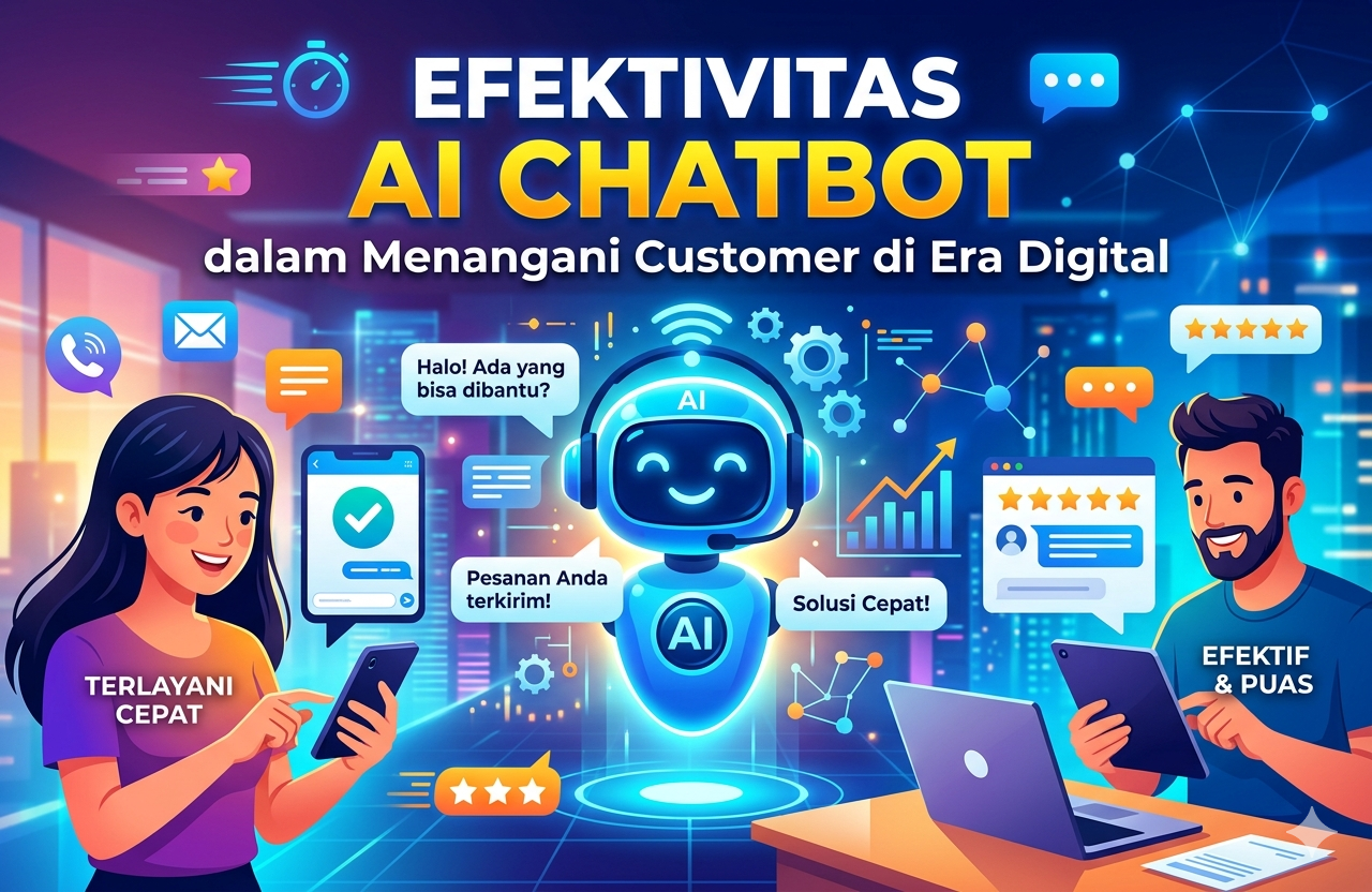 Efektivitas AI Chatbot dalam Menangani Customer di Era Digital