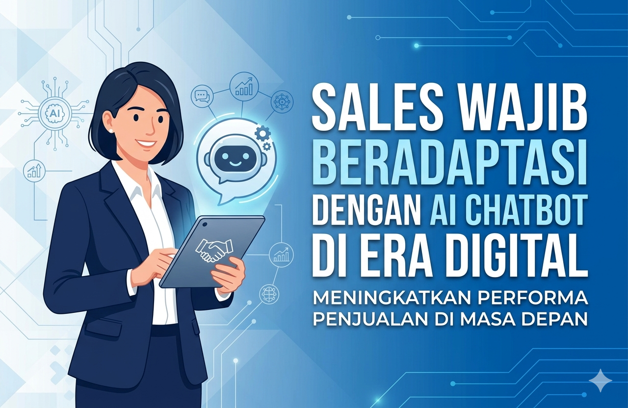 Sales Wajib Beradaptasi dengan AI Chatbot di Era Digital