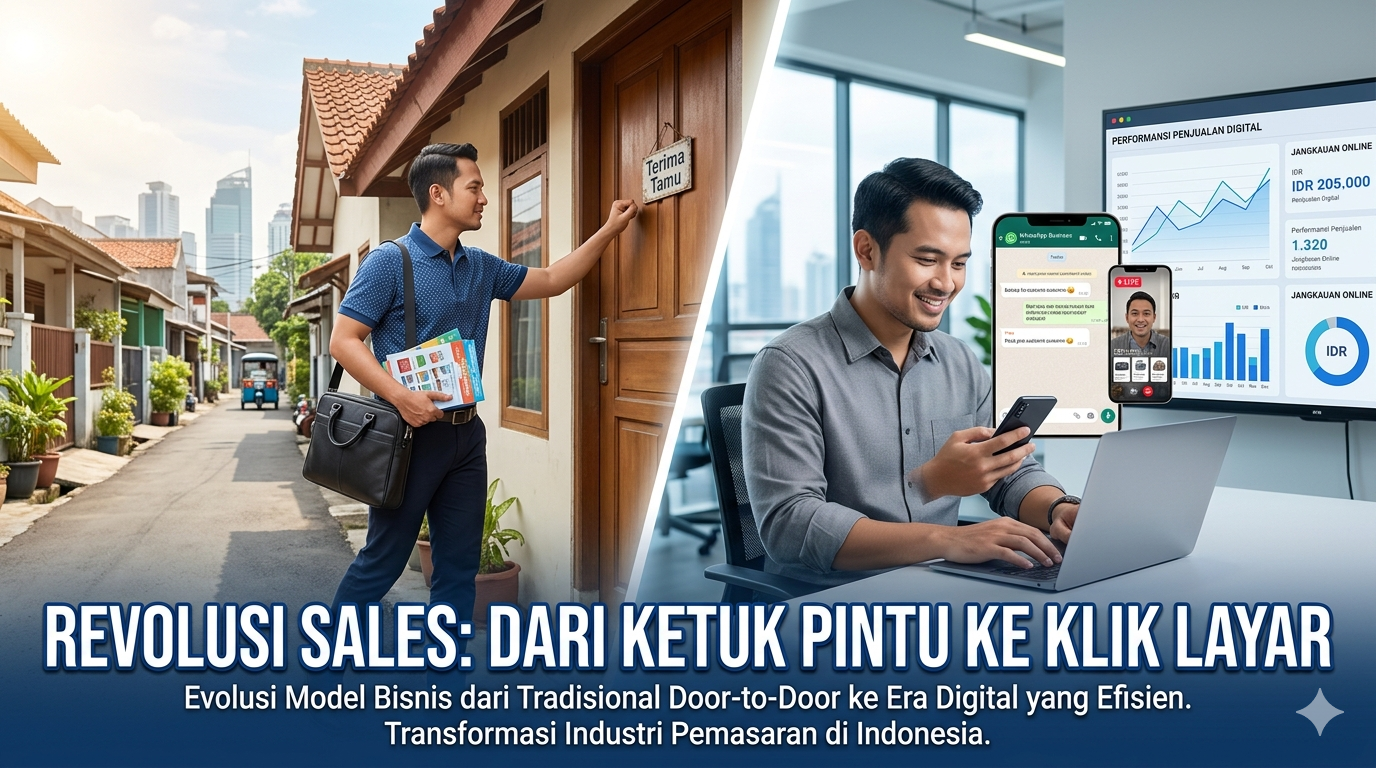 Evolusi Sales: Strategi "Ketuk Pintu" Mulai Berpindah ke Ruang Digital