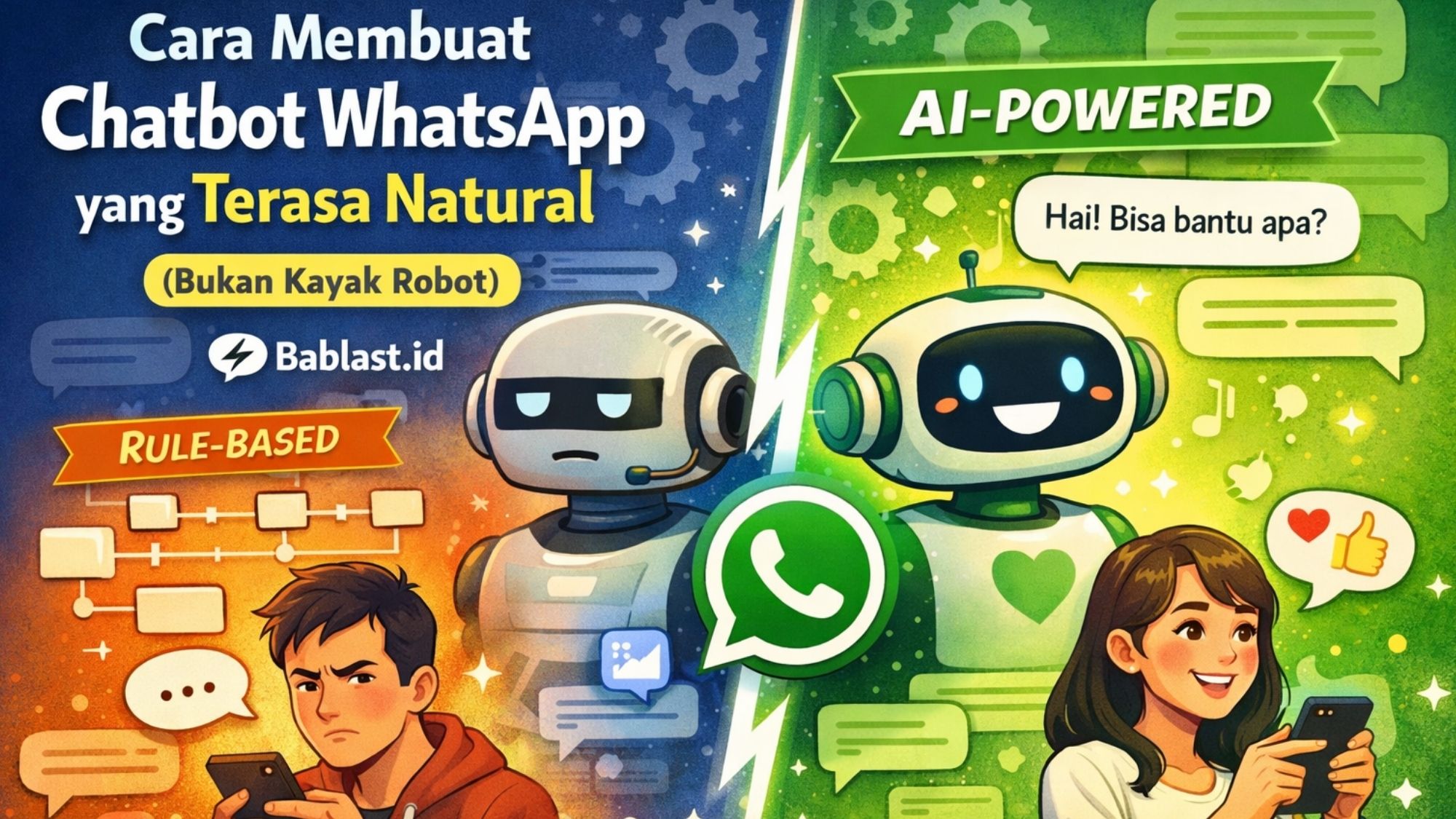 Cara Membuat Chatbot WhatsApp yang Terasa Natural (Bukan Kayak Robot)