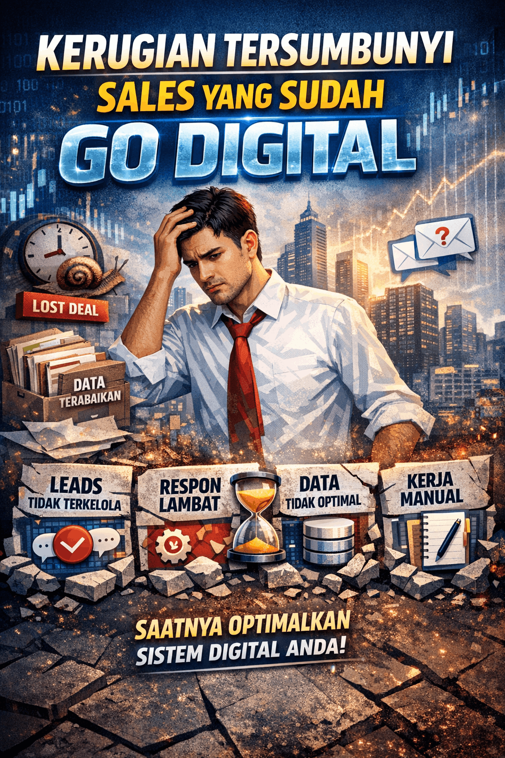 Transformasi Digital Belum Maksimal, Sales Masih Alami Kerugian Tersembunyi