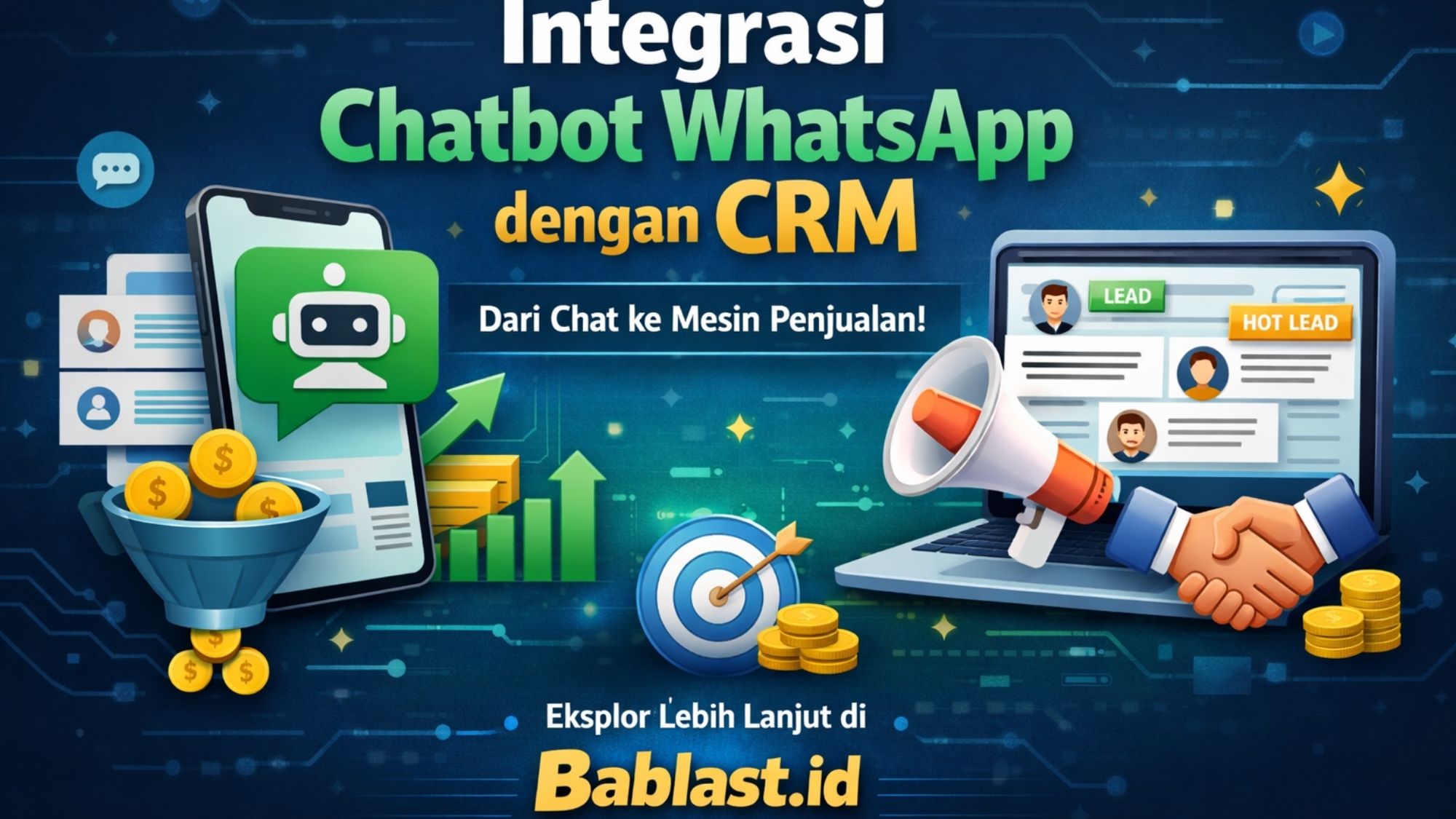 Integrasi Chatbot WhatsApp dengan CRM: Bukan Sekadar Balas Chat, Tapi Mesin Growth