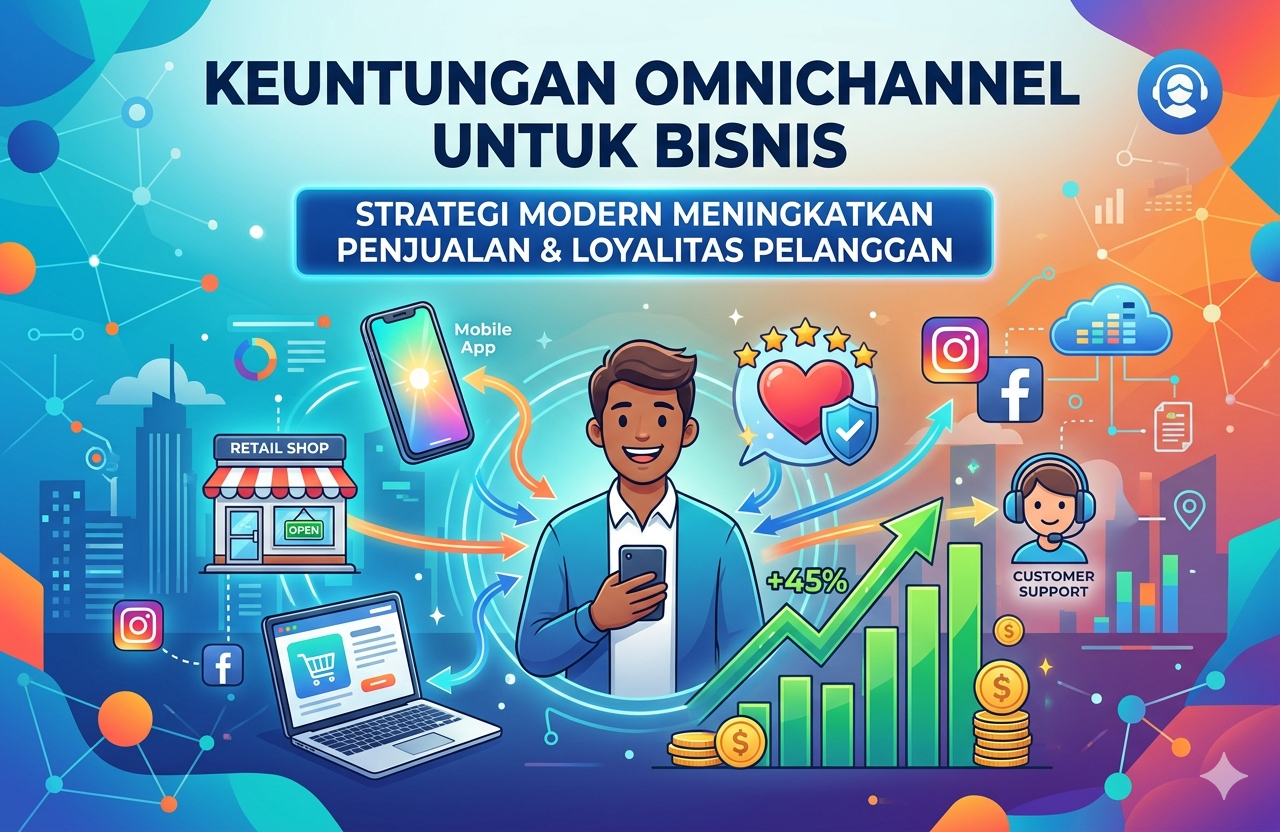 Keuntungan Omnichannel untuk Bisnis: Strategi Modern Meningkatkan Penjualan & Loyalitas Pelanggan