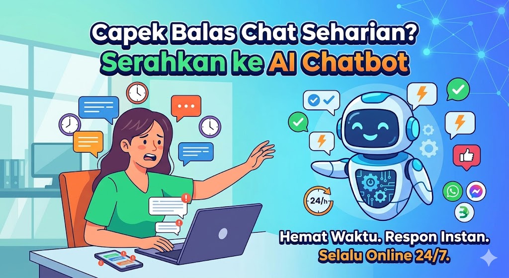 Capek Balas Chat Seharian? Serahkan ke AI Chatbot