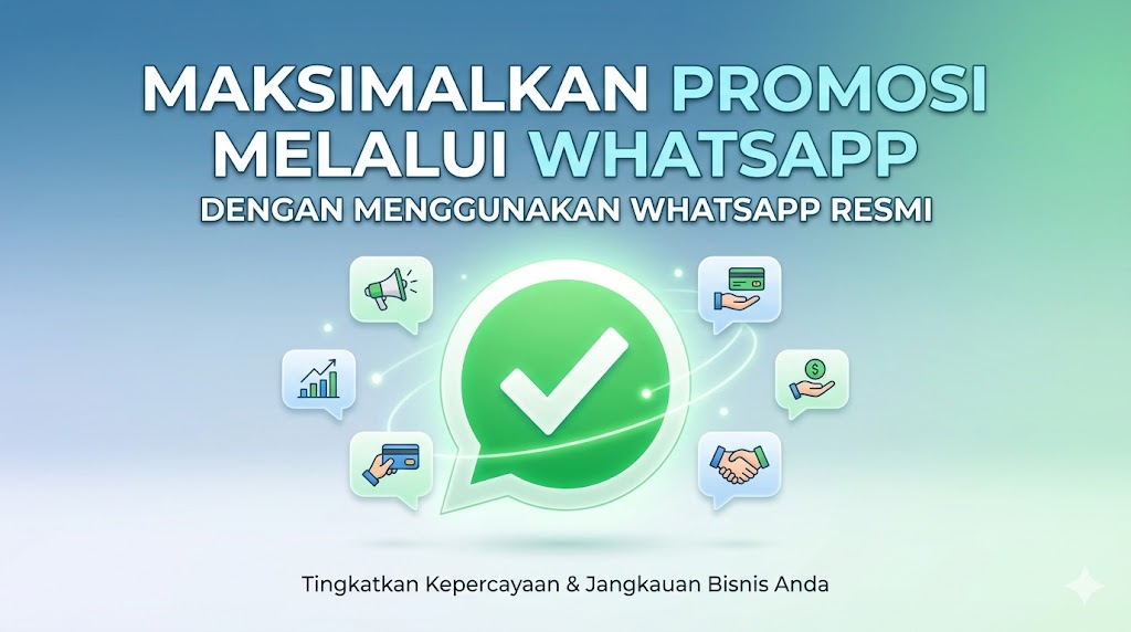 Maksimalkan Promosi melalui WhatsApp dengan menggunakan WhatsApp Resmi