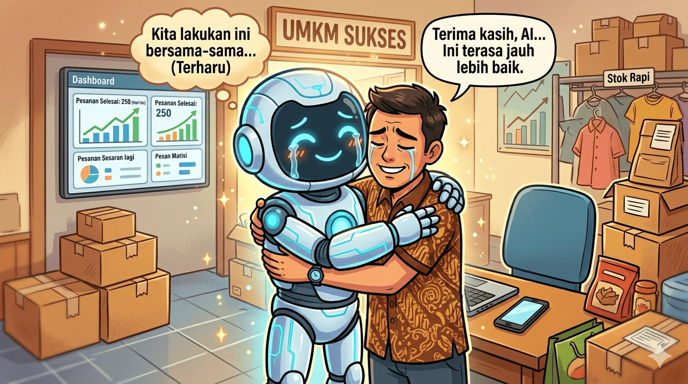 AI Chatbot WhatsApp untuk Jualan Online Tanpa Admin 24 Jam
