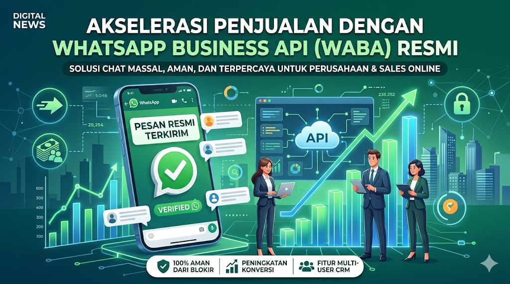 WhatsApp Business API Jadi Kunci Akselerasi Penjualan bagi Perusahaan dan Sales Online
