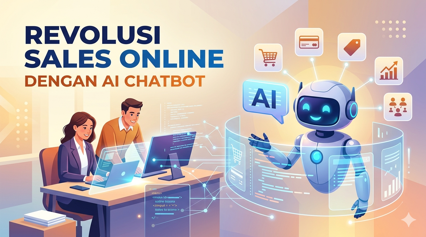 Revolusi Sales Online: Mengapa AI Chatbot Adalah 'Sales Person' Terbaik Anda Saat Ini