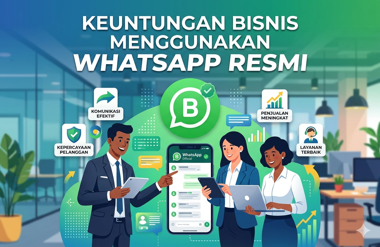Keuntungan Bisnis Menggunakan WhatsApp Resmi