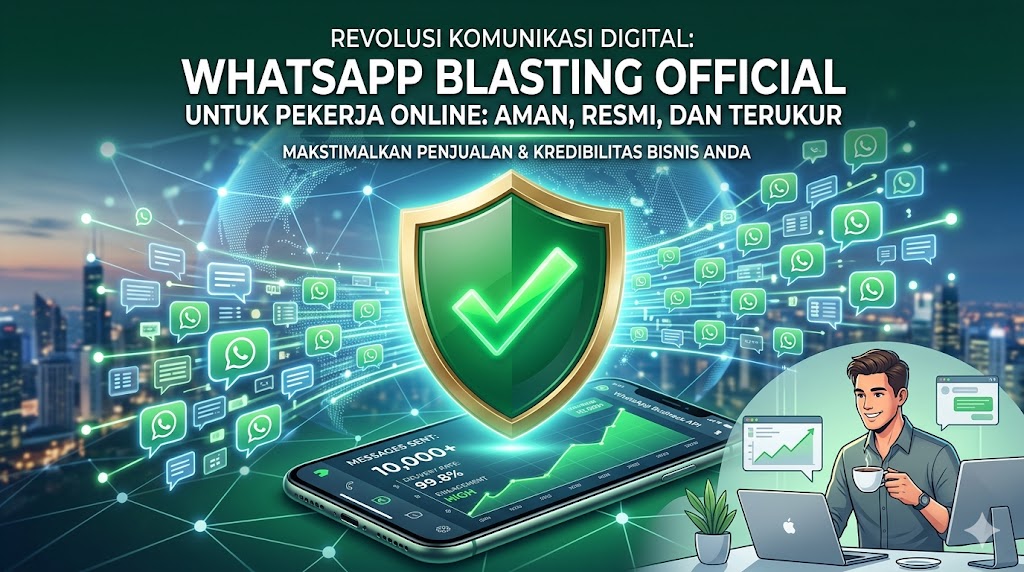 Revolusi Komunikasi Digital: Mengapa WhatsApp Blasting Official Menjadi Senjata Wajib Pekerja Online
