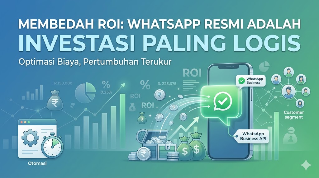 Mengapa WhatsApp Resmi Adalah Investasi Paling Logis