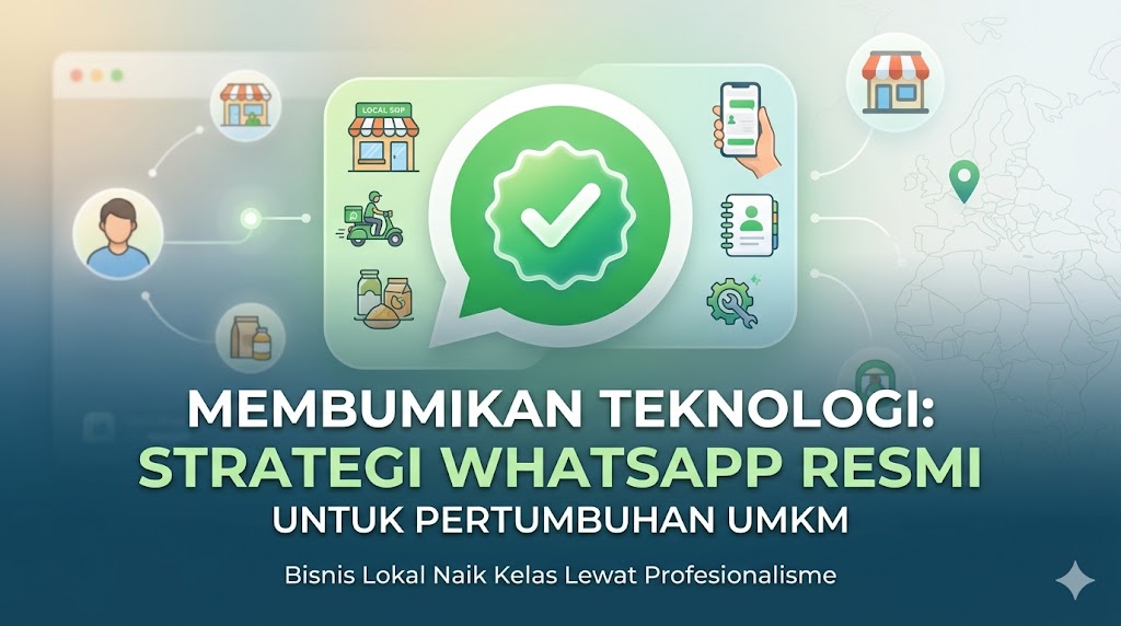 Membumikan Teknologi: Strategi WhatsApp Resmi untuk Pertumbuhan UMKM