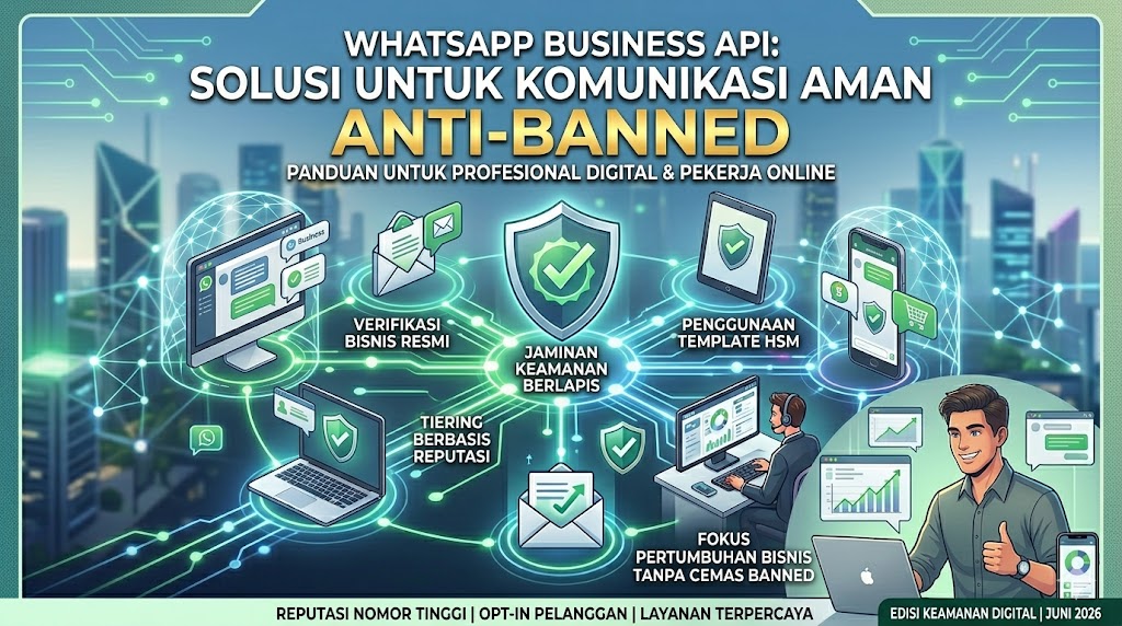 Strategi Anti-Banned: Mengapa WhatsApp Business API (WABA) Adalah Pilihan Mutlak bagi Profesional Digital